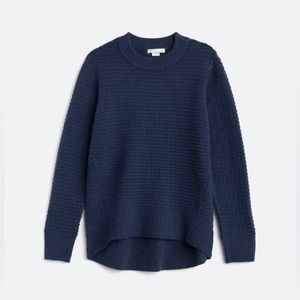 Design History Luka Mini Popcorn Stitch Pullover Sweater